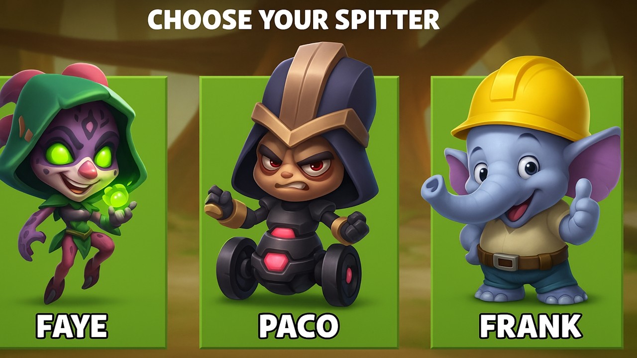 Which Character Spit Attack is Useful  | Zooba