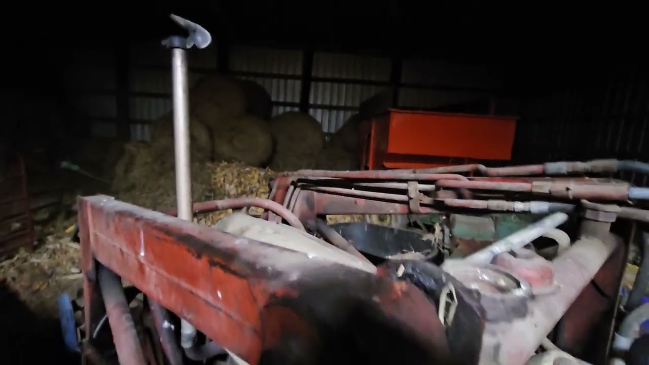 why we keep and use a gas loader tractor, ford 4000 cold start at -1&deg;