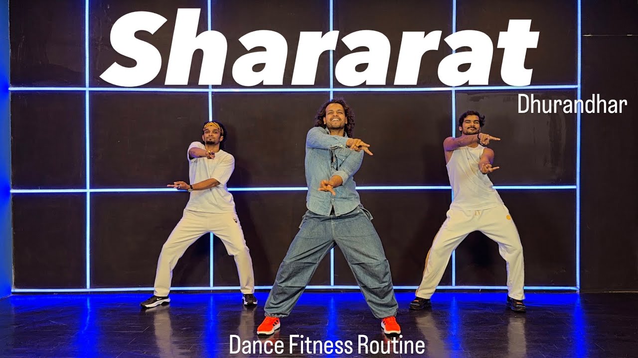 Shararat | Dhurandhar | Dance Fitness Routine #akshayjainchoreography #ajdancefit #shararat 