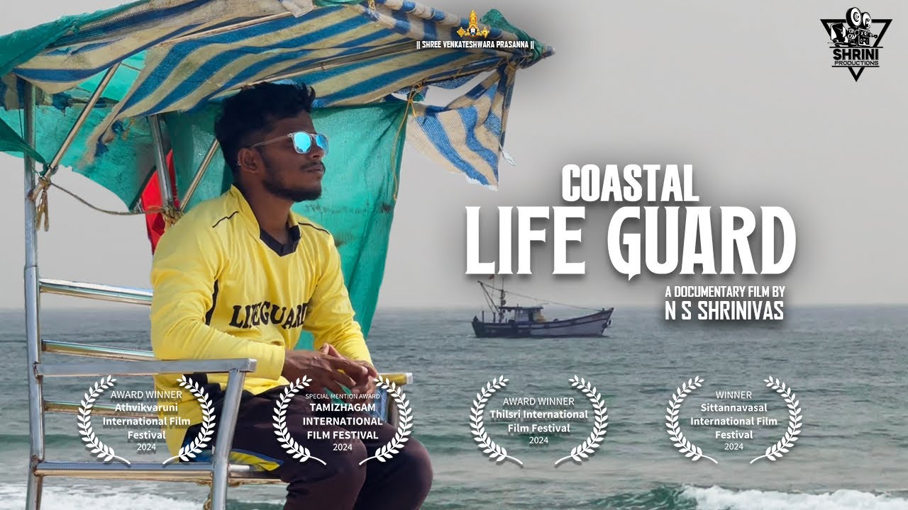 COASTAL LIFEGUARD 4k : Award-winning kannada documentary (English subtitles) | Shrini productions