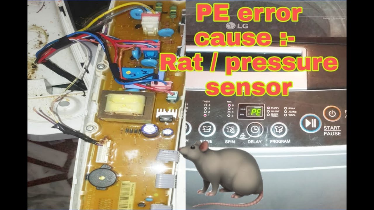 PE error on LG washing machine | PE एरर को कैसे ठीक करें