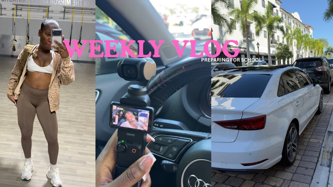 Weekly vlog l preparing for school , hair appointment, shopping, yapping 