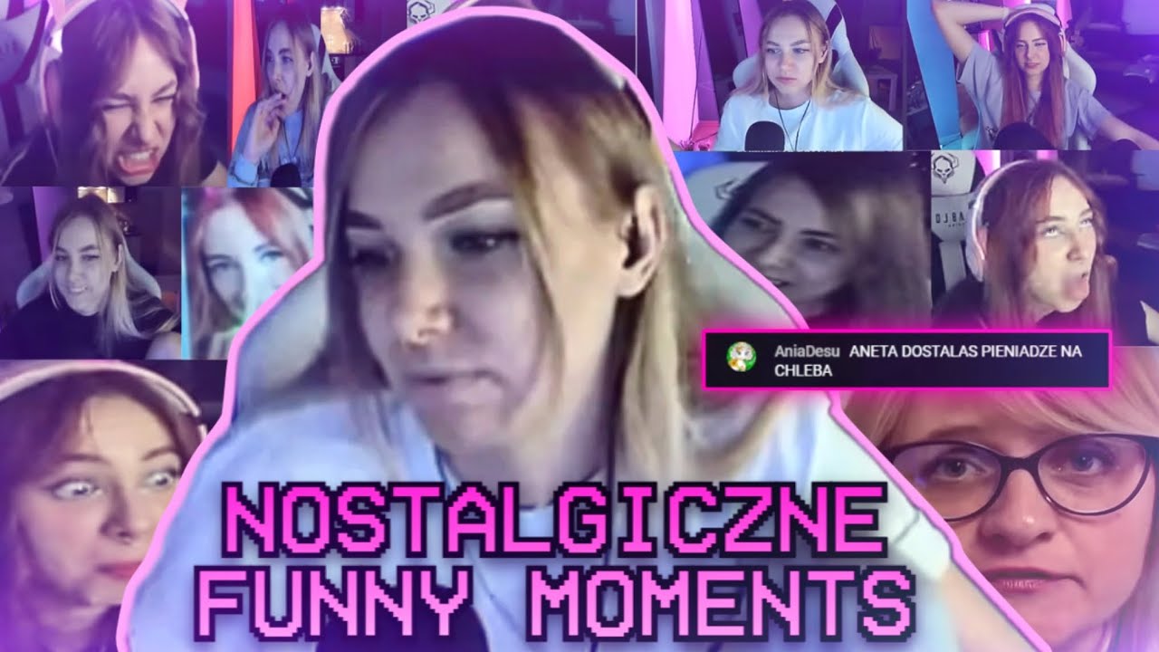 NOSTALGICZNE ANETA WERONIKA FUNNY MOMENTS | By AniaDesu 💖