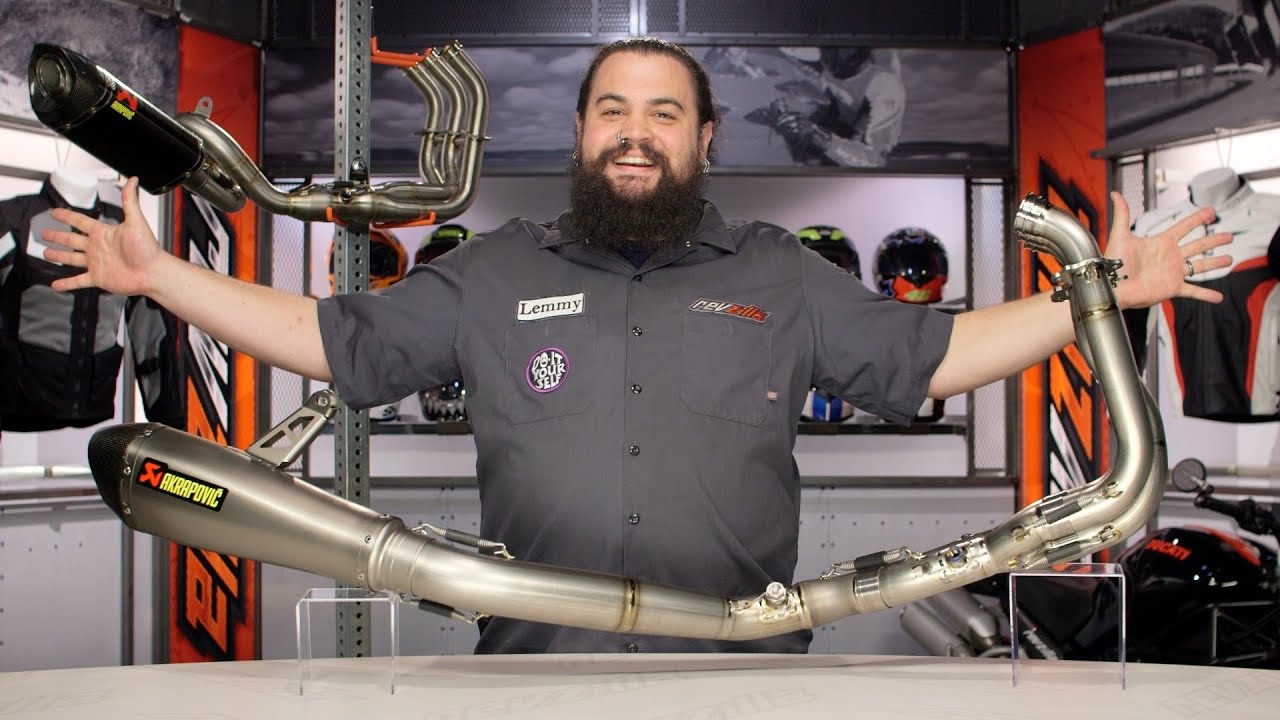 Руководство покупателя полной выхлопной системы Akrapovic на RevZilla.com