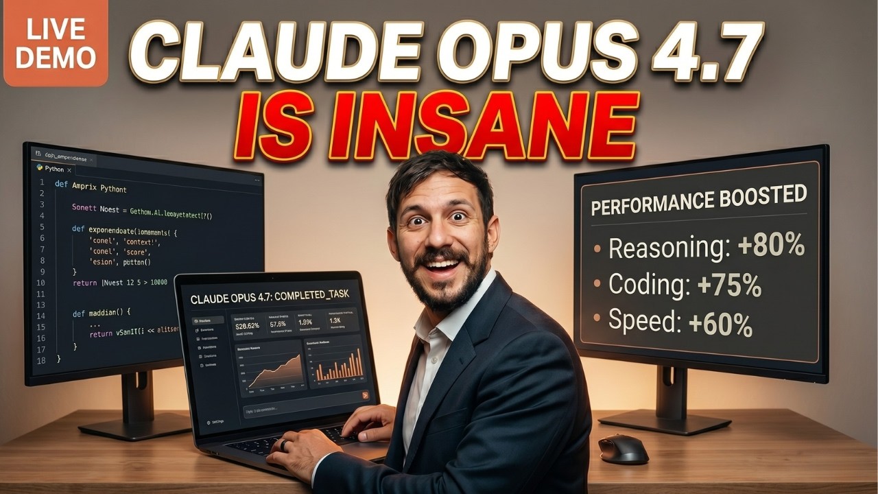 Claude Opus 4.7 Explained and Tested Live