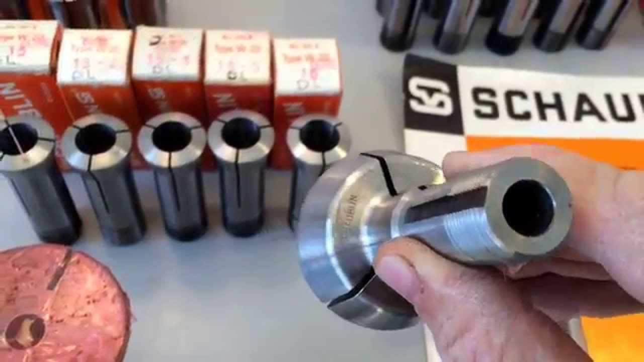Schaublin W20 und W25 Spannzangen / Collets  auf nielsmachines.com