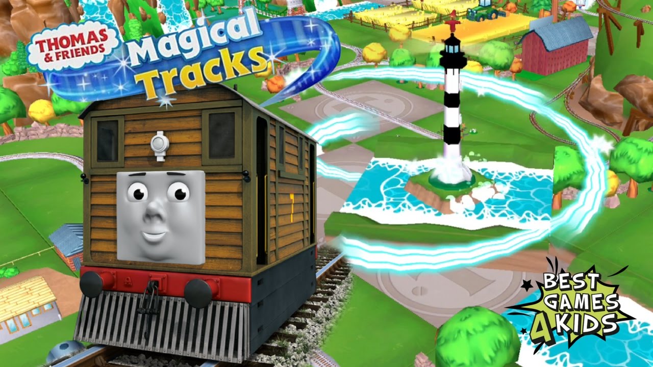 TOBY Unlock Lighthouse at The Port | Thomas & Friends: Magical Tracks - Kids Train Set By Budge