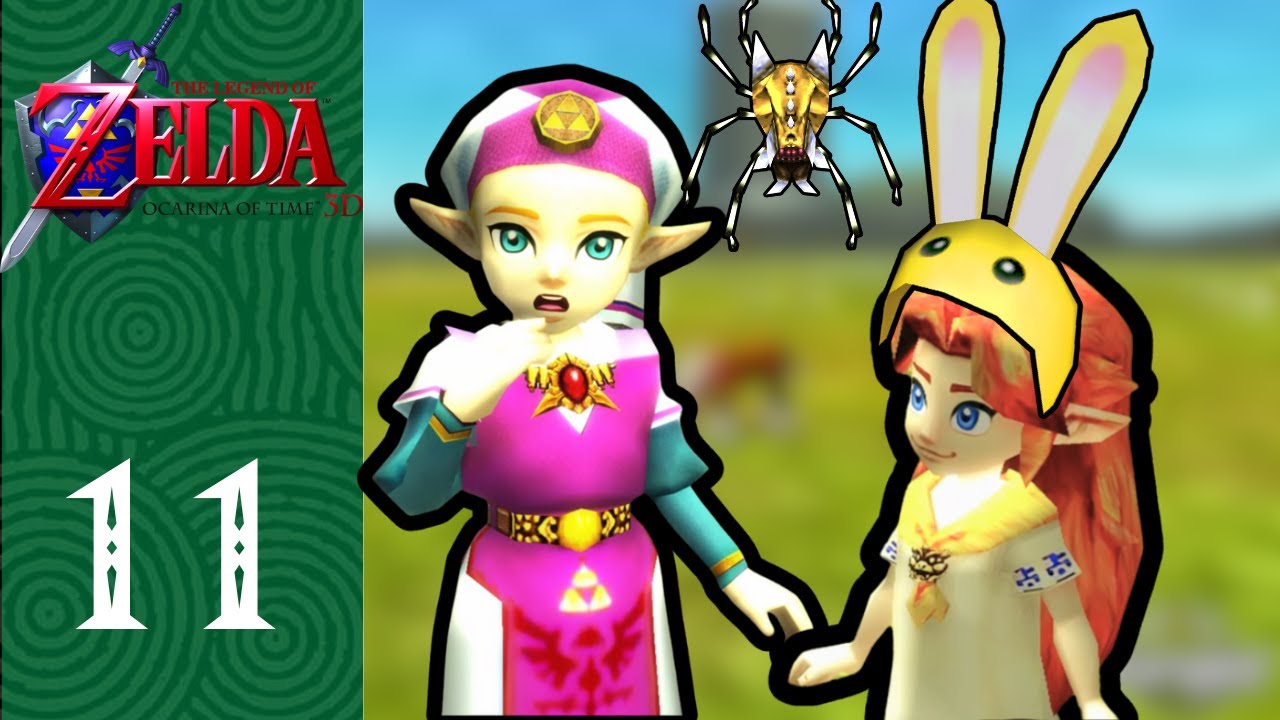 Ep11 - La Fuite de Zelda, Ranch LonLon et les quêtes annexes | Let's Play Zelda Ocarina Of Time 3D