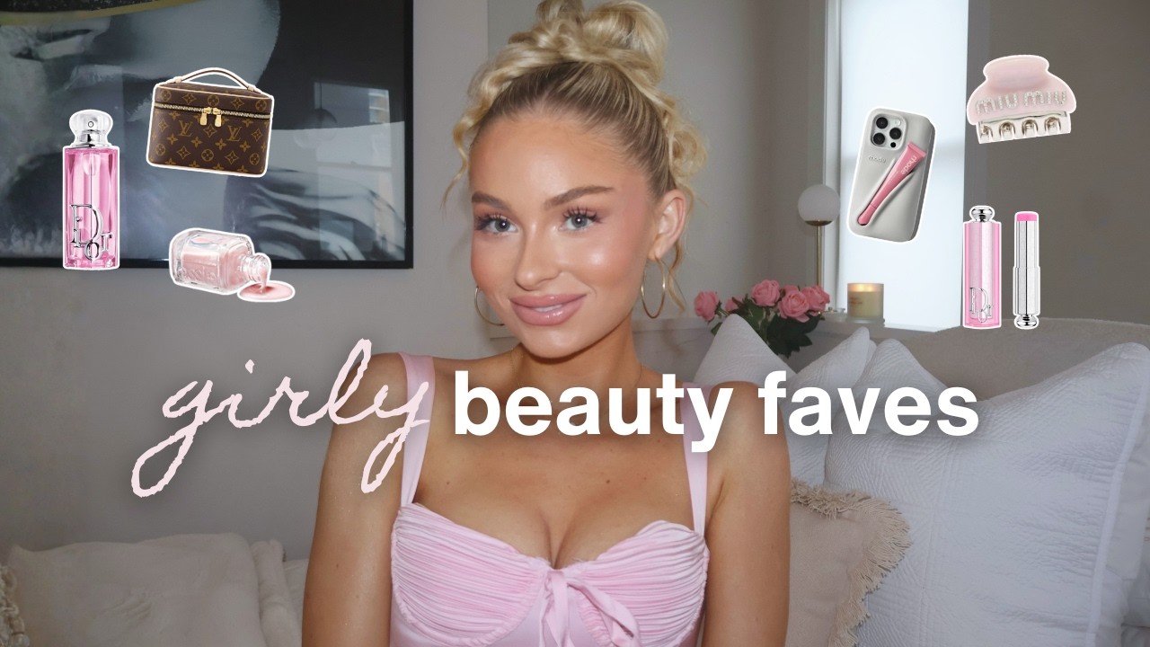 PINK & GIRLY *beauty* MUST HAVES | essentials every girly girl needs