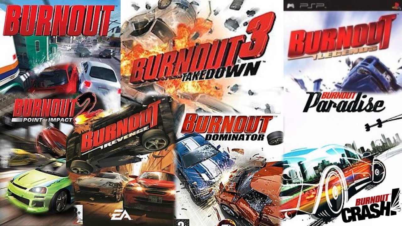 EVOLUTION OF BURNOUT 2001 | 2018🚗🚗