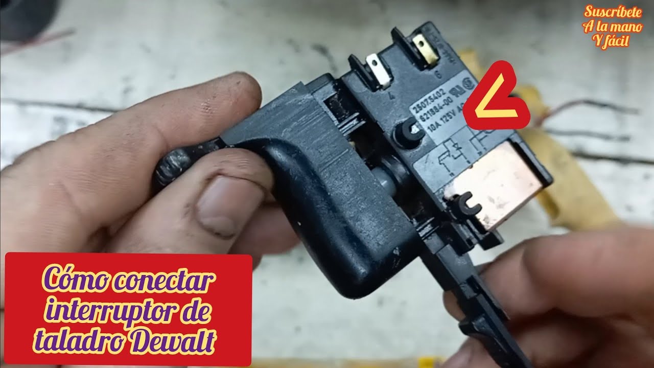 COMO CONECTAR INTERRUPTOR TALADROS