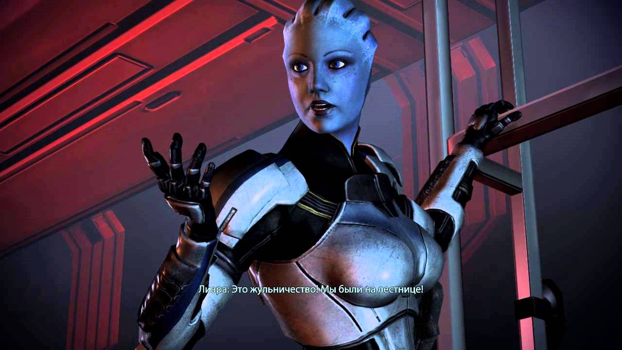 Mass Effect 3: Citadel. Архивы. Реплики напарников на лестнице