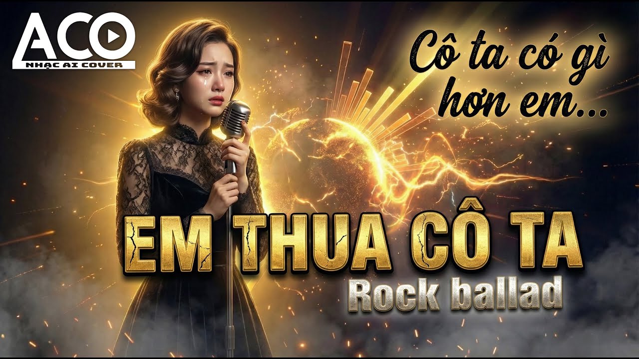 Em Thua Cô Ta – Rock Ballad Buồn (Cover) | ACO – Nhạc AI Cover