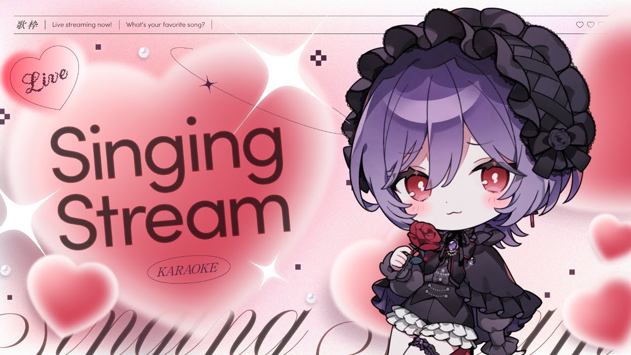 【#歌枠/#karaoke】かわいい曲縛り歌枠💗コメント1000↑達成✨【 #shorts #vtuber #宵十めむ 】