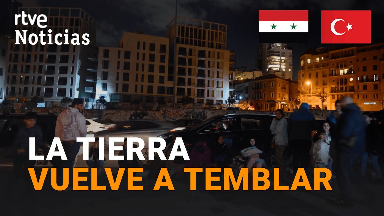 TERREMOTO TURQUÍA-SIRIA: El nuevo SEÍSMO deja al menos TRES MUERTOS y más de 200 HERIDOS | RTVE
