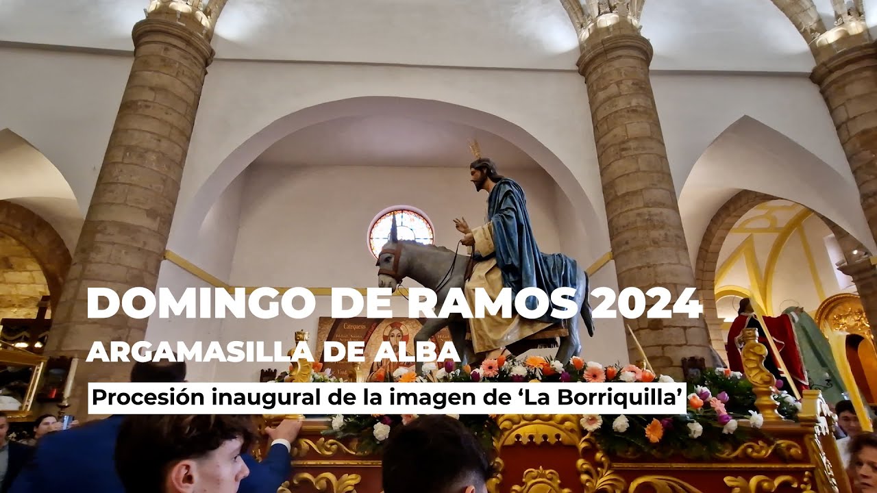 Procesión inaugural de la imagen de La Borriquilla el Domingo de Ramos