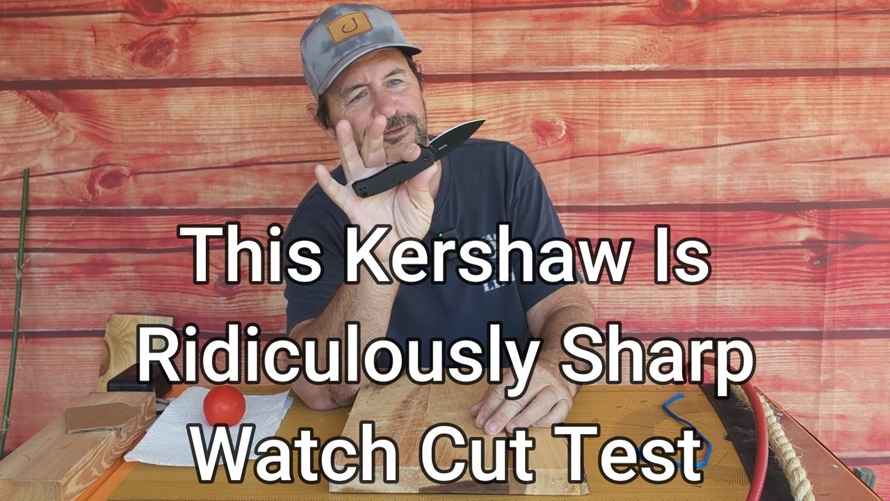 Kershaw Conduit Pocket Knife Review and Cut Test