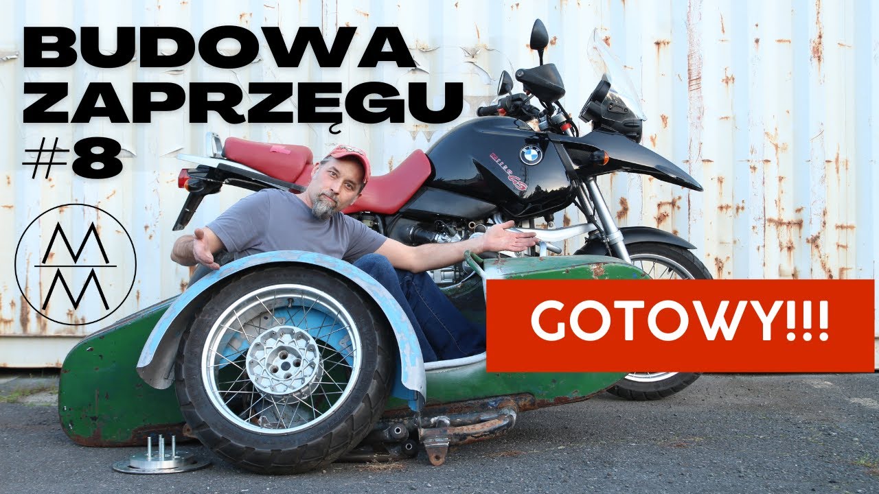 GOTOWY!!! Budowa kosza BMW R1150 Gs. Custom sidecar
