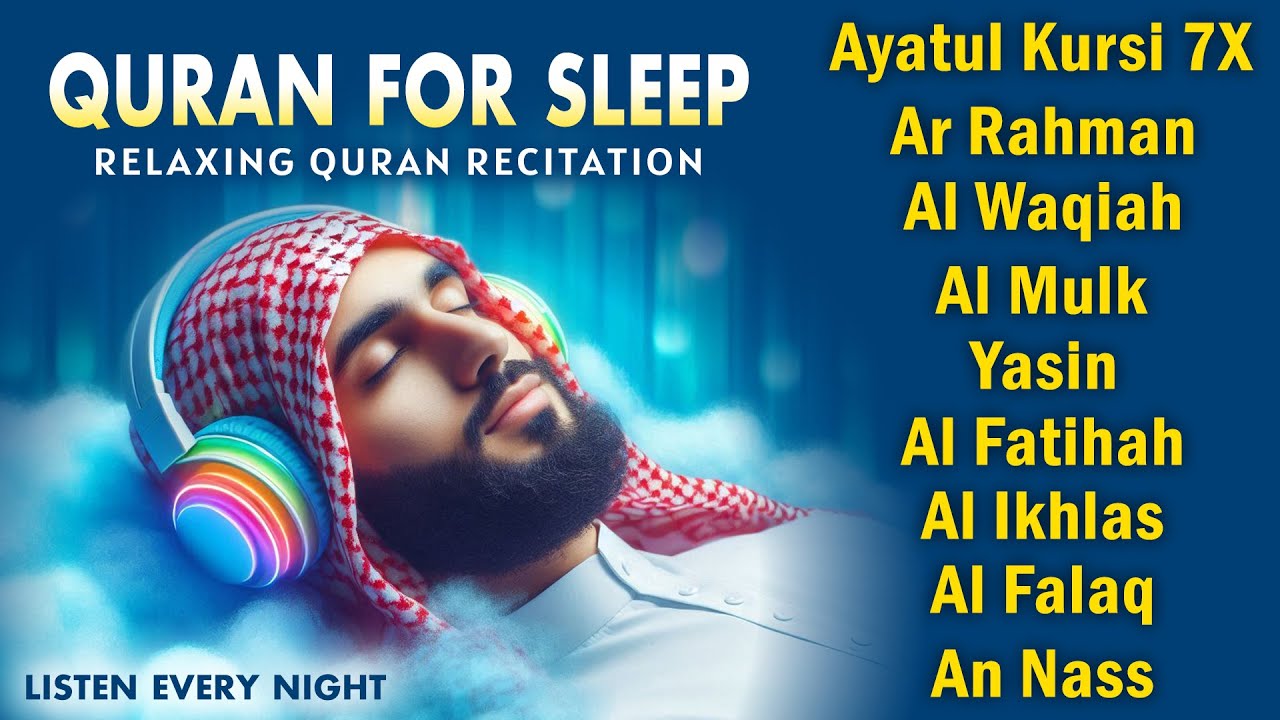 Quran Recitation in A Peaceful Voice I Alfatiha, Ayatul Kursi, Yasin ,Arrahman ,AlWaqiah ,Almulk