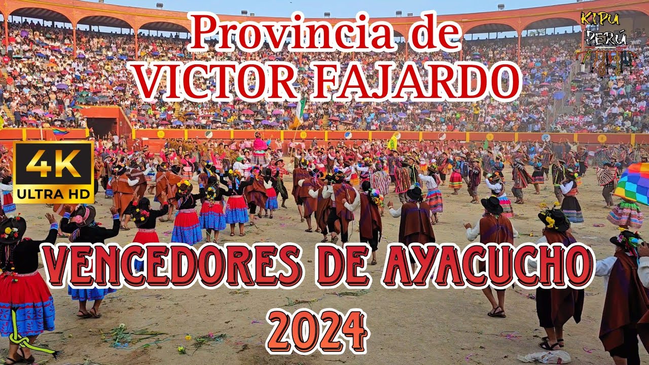 VICTOR FAJARDO // Carnaval Vencedores de Ayacucho 2024 FEDIPA - Plaza de Acho