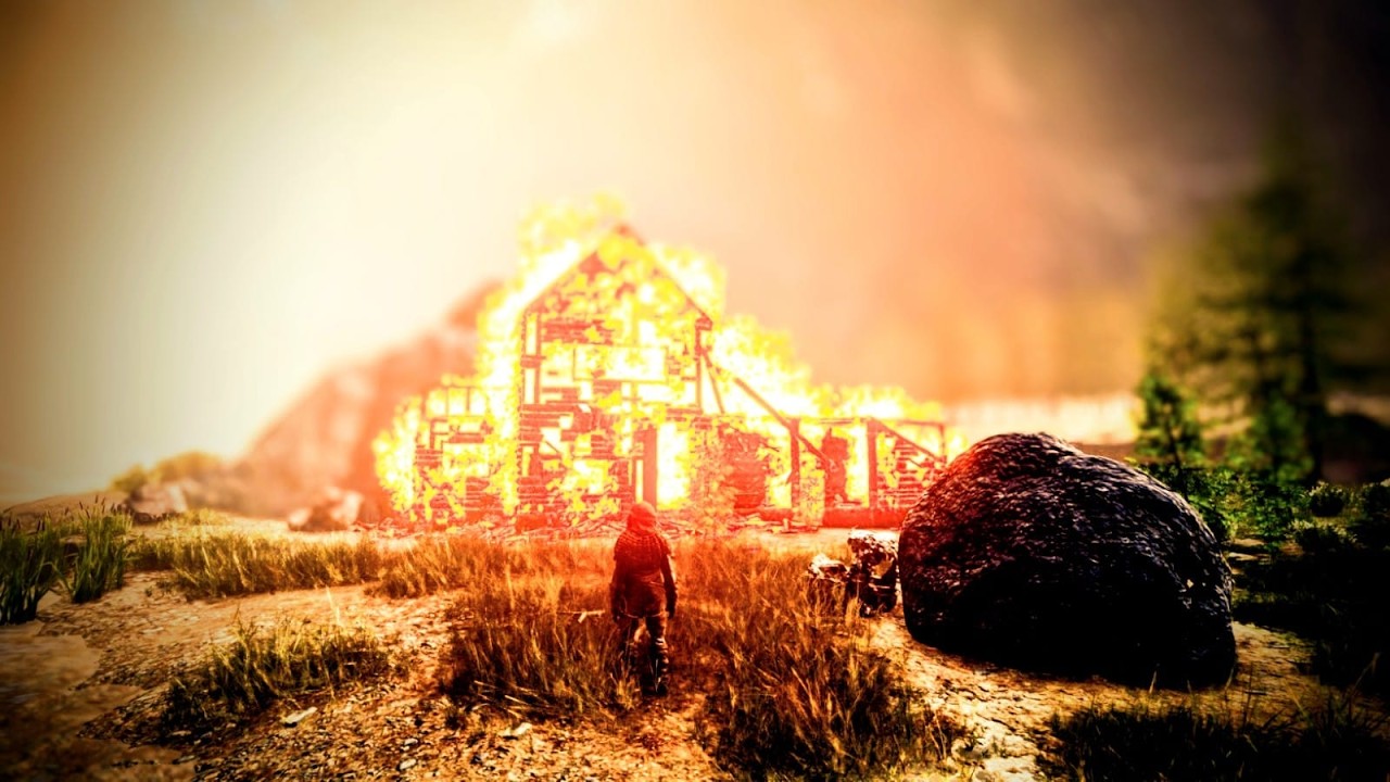 I built a house in Icarus, personally i think it's fire