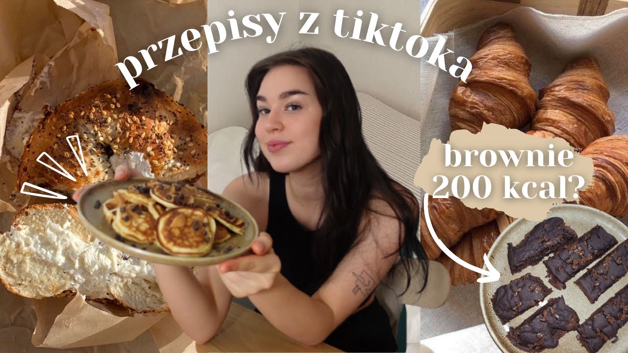 studentka dietetyki testuje PRZEPISY Z TIKTOKA; niskokaloryczne brownie i  pancakes / VLOGMAS#3