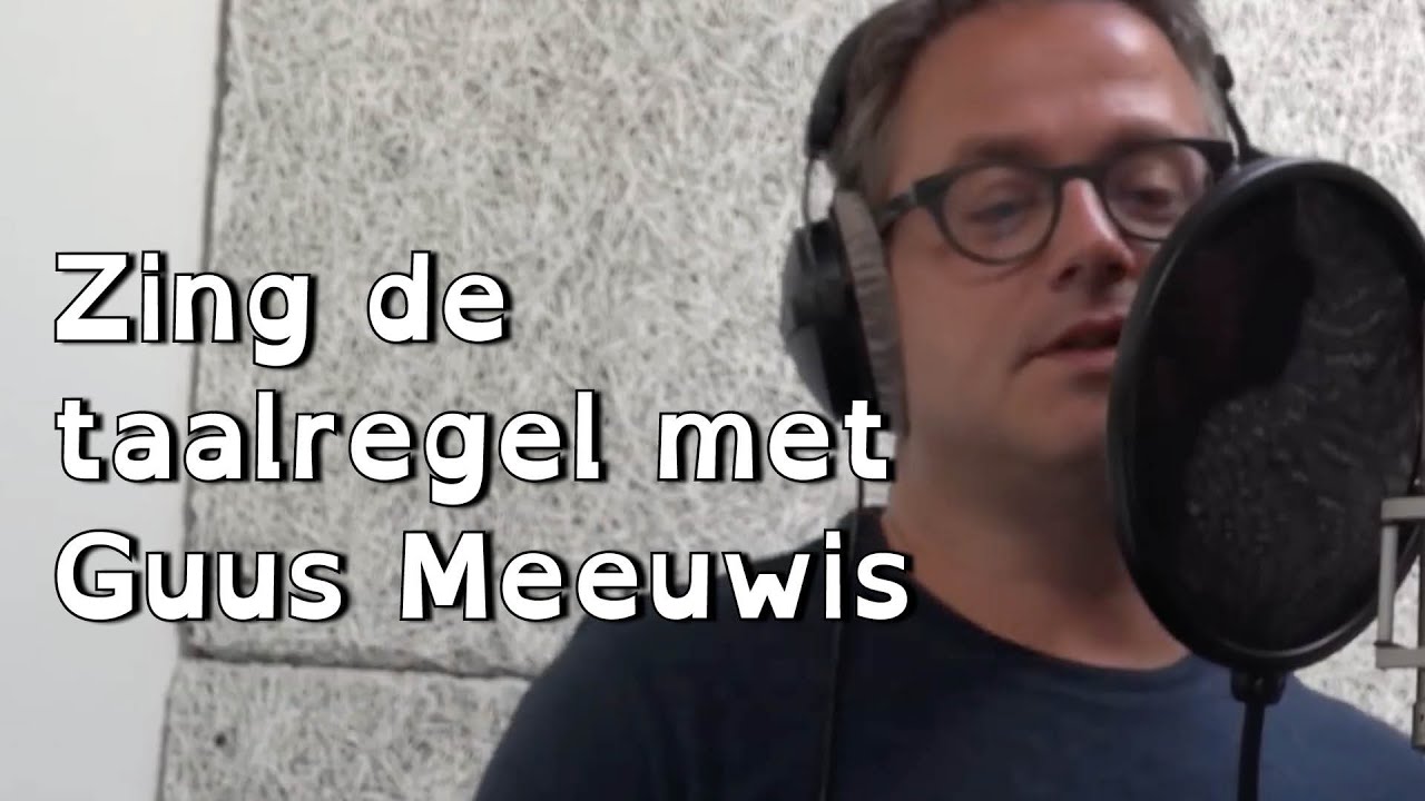 Zing mee met Guus Meeuwis | De tegenwoordige tijd | De Liedjeskast