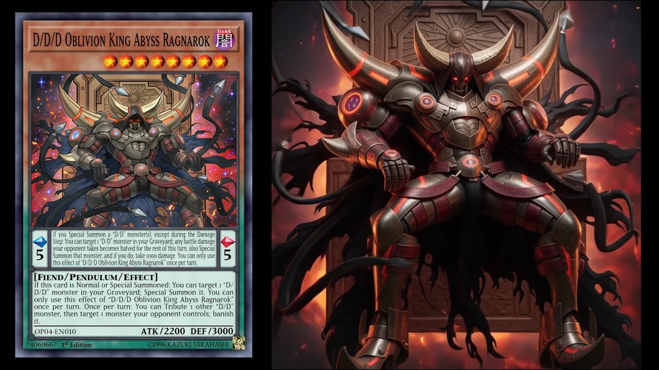 Yugioh monsters -  D/D/D