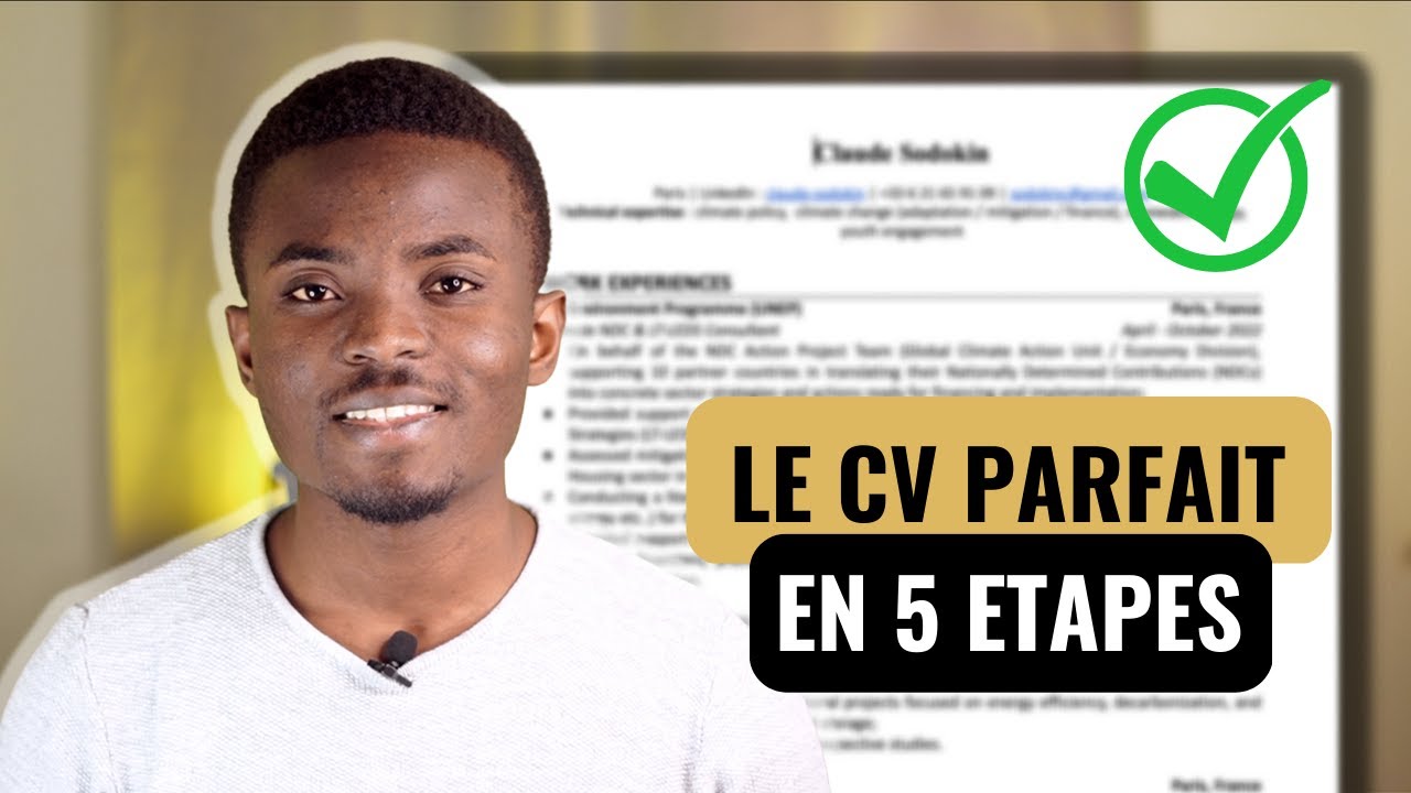 LE CV PARFAIT en 5 ETAPES #cv