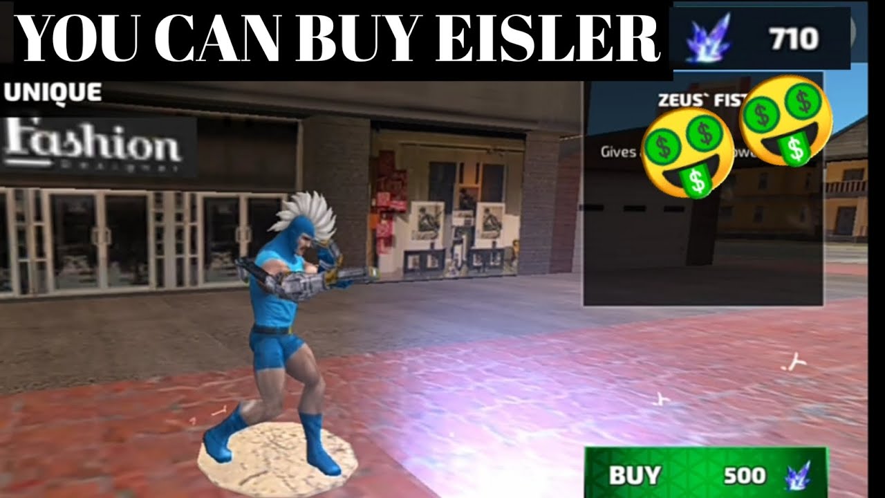 FINALLY BUYING ZEUS FIST SO OVERPOWER-ROPE HERO -FIRE GRN GAMERZ