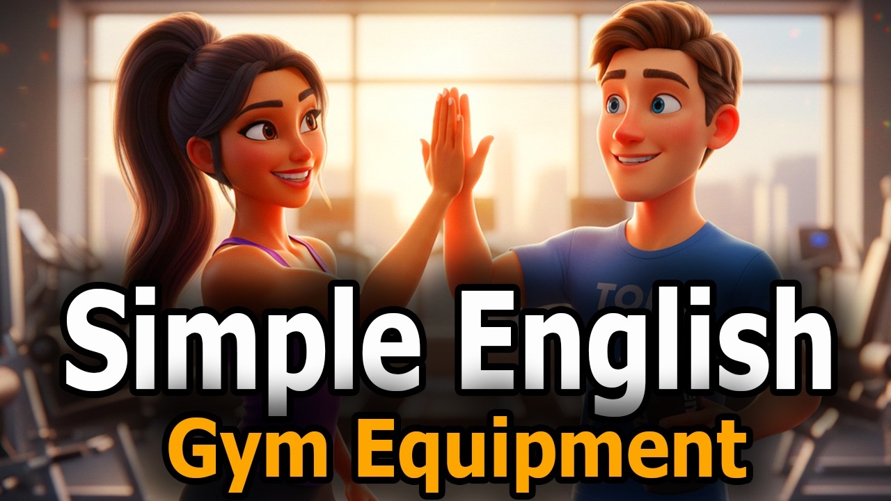 🕒 Learn English Listening 🏋️ Gym Words & Conversation 🔤 Simple Slow Easy English Practice 🎧 2026