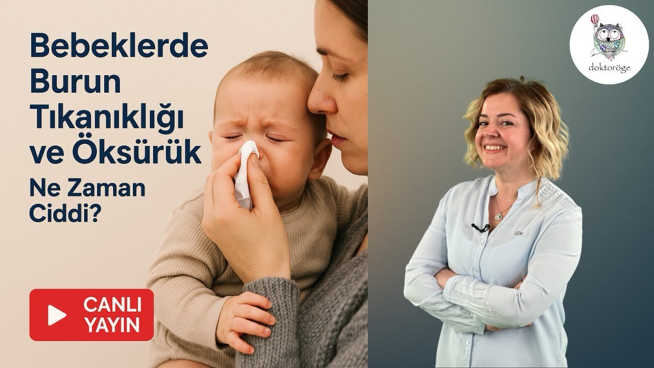 Bebek ve çocuklarda burun tıkanıklığı ve öksürük 