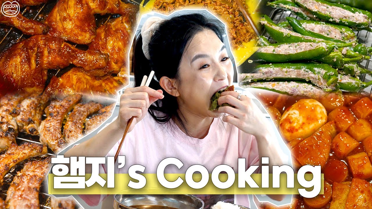 Real Mukbang:) 자기 전에 보는 햄지's 요리모음 10탄!!ㅣHAMZY’s Cooking compilations part 10