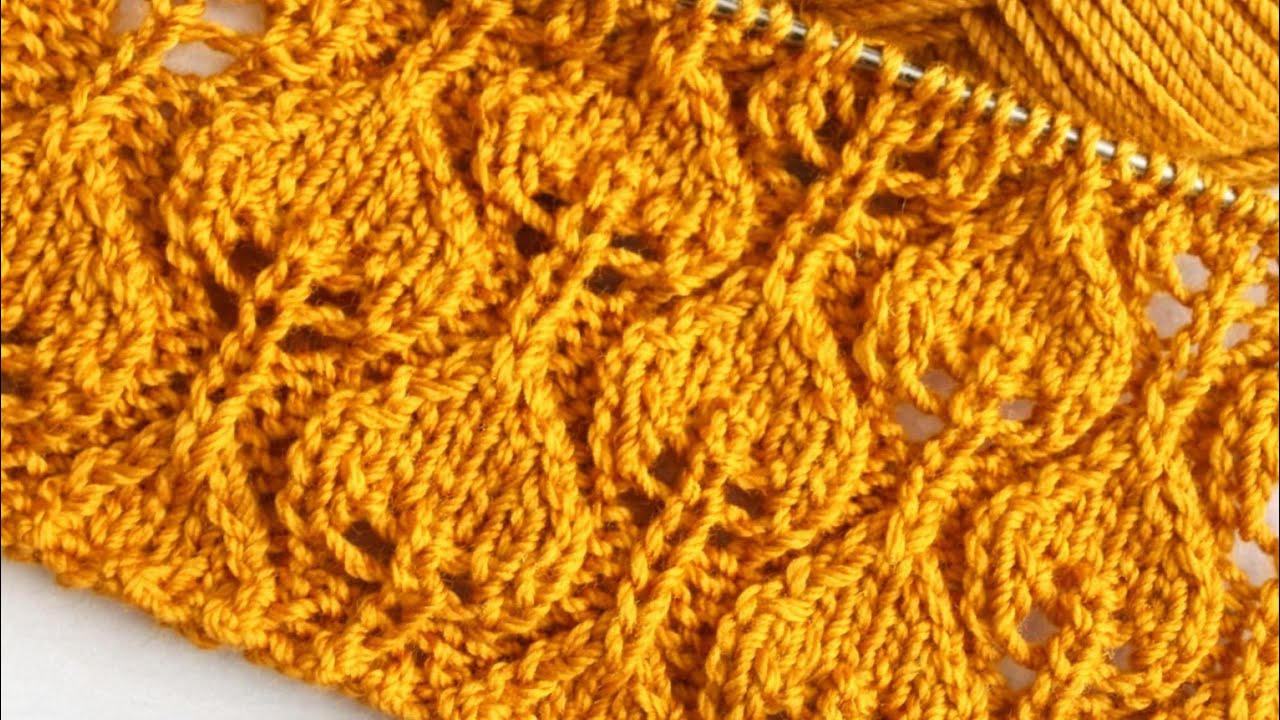 This Knitting Pattern Looks EXPENSIVE! 😍 Easy & Stunning!  #knittingpattern #beginnersstitch