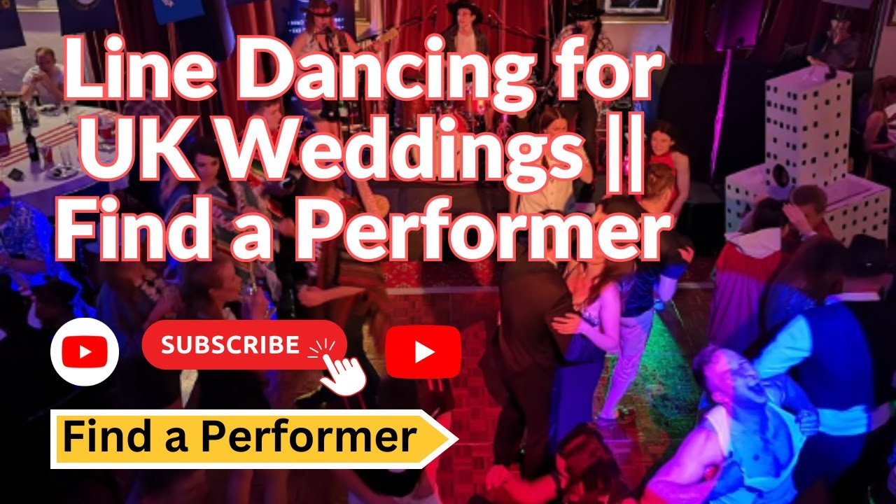 Line Dancing for UK Weddings || Find a Performer