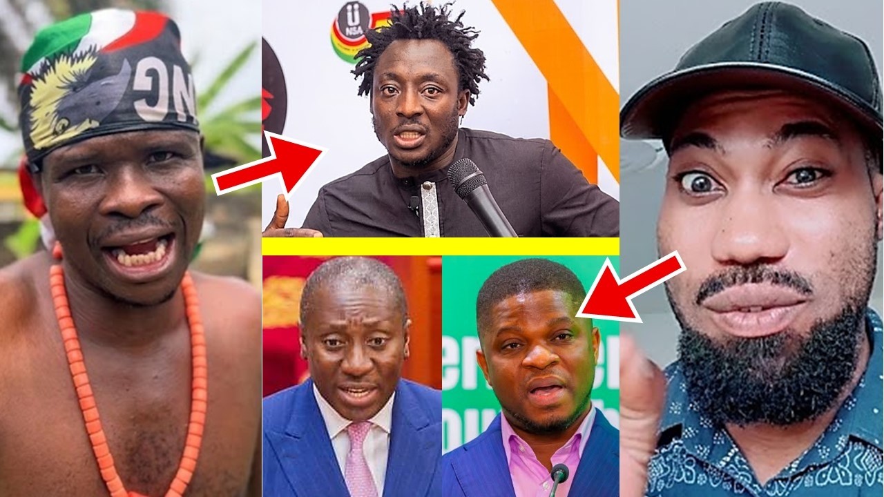J&Uuml;NKIE Like U! King 1Ghana & Others Destroy Raph For Insulting Hon Afenyo Markin