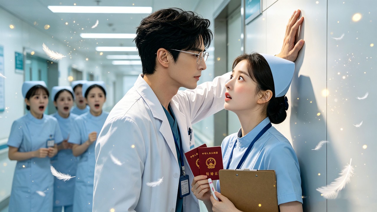 Cold 30yo doctor uninterested in women, hooked by trainee&rsquo;s kiss. Doted on her after pregnancy.