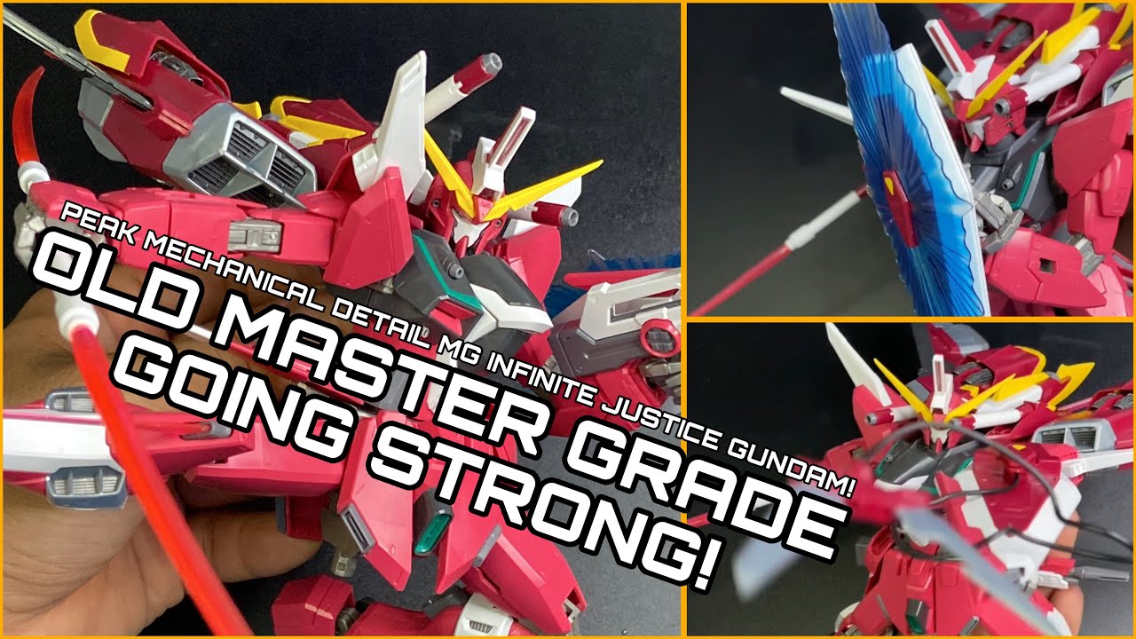 pernah coba kerennya mechanical detail? | REVIEW MASTER GRADE INFINITE JUSTICE GUNDAM! 