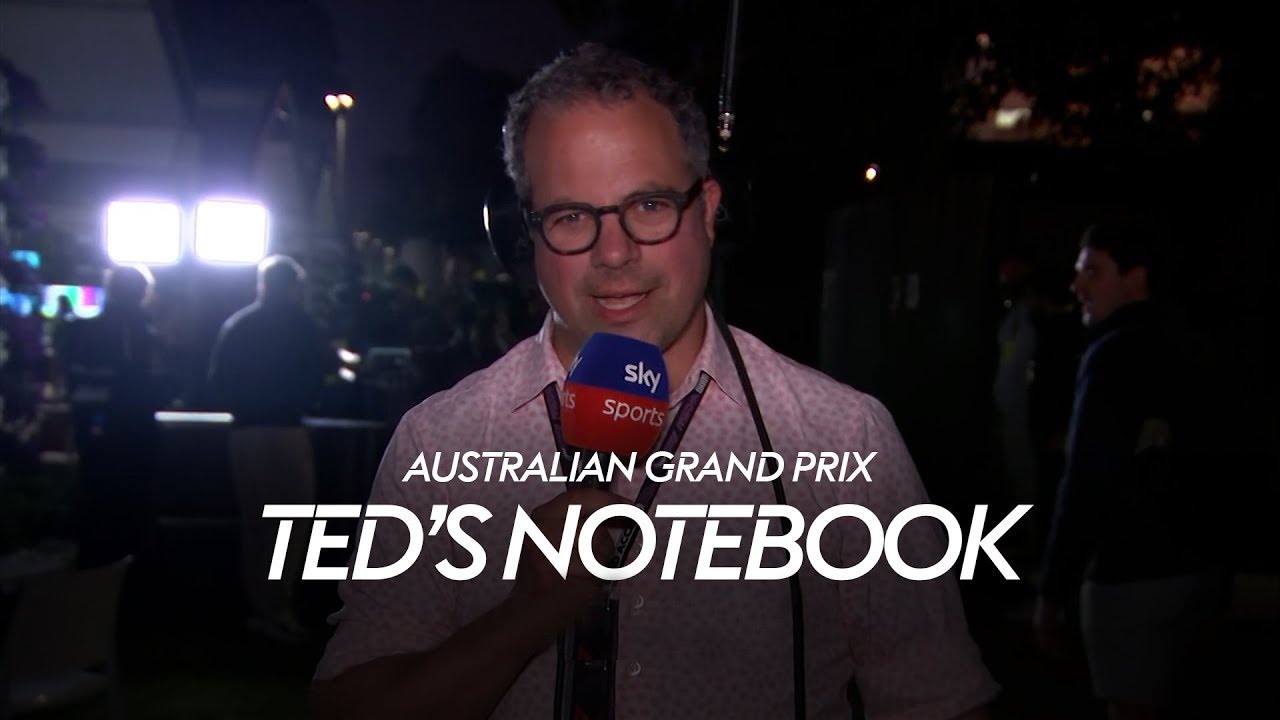 Ted's Race Notebook from the F1 Australian Grand Prix 2023