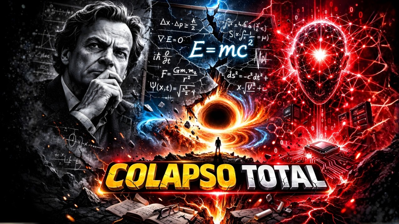 A IA Descobriu o Que Ninguém Quer Admitir: O Último Aviso de Feynman