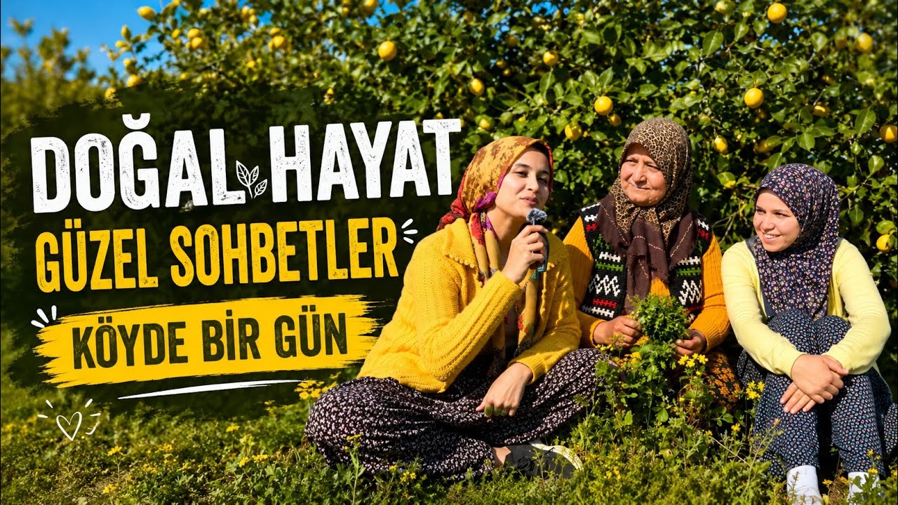 Bahçemizde güzel bir röportaj gerçekleştirdik. 