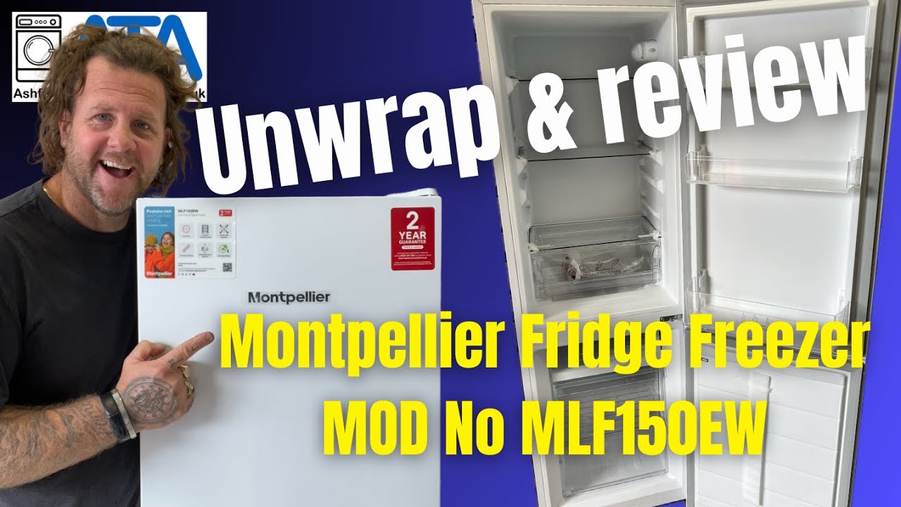 Unwrap & Review Montpellier Fridge Freezer Mod No MLF150EW
