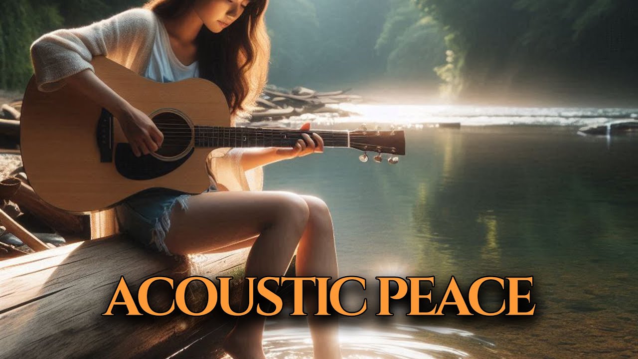 Cozy Winter in Kyoto • Falling Snow & Relaxing Acoustic Guitar • Deep Sleep Music