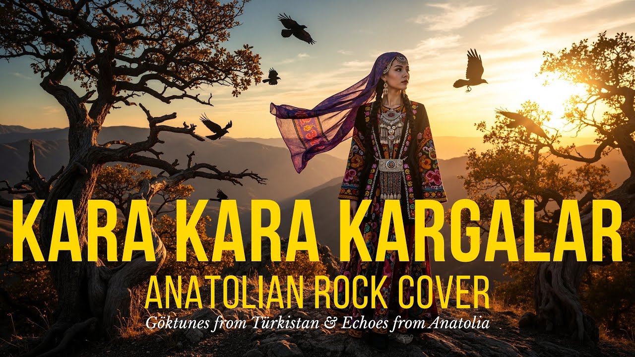 Kara Kara Kargalar | Uygur Folk Song | Türkiye Türkçesi ile Anatolian Rock Cover