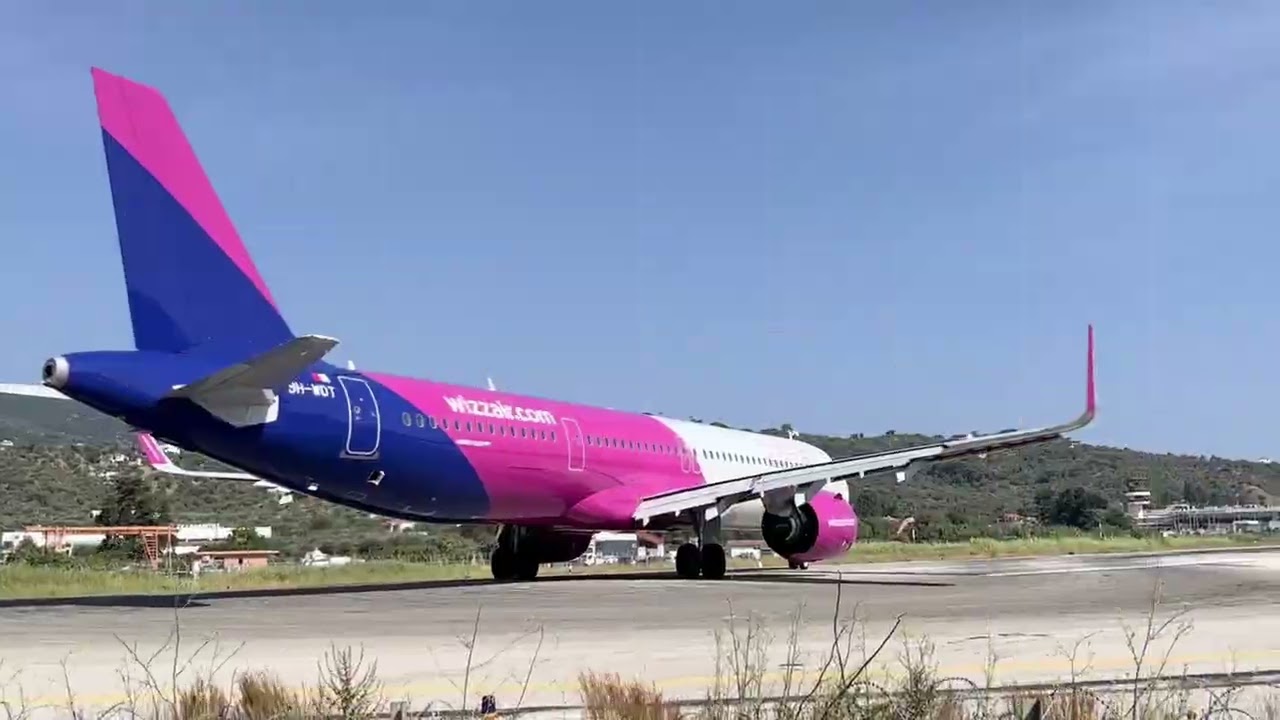 JSI | Plane Spotting | 9H-WDT Wizzair | Airbus A321-271NX | 2023