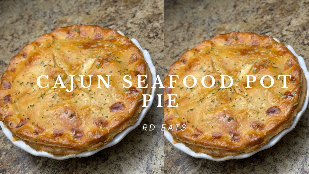 Creamy Cajun Seafood Pot Pie! | So Delicious !