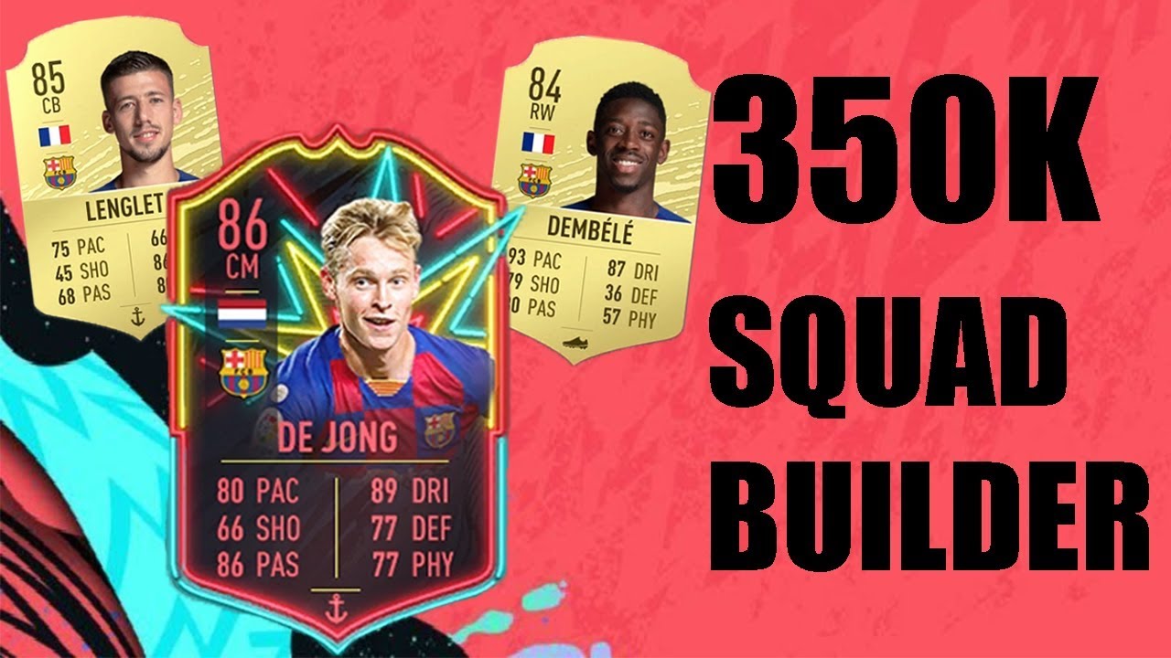 FIFA 20 | FUT CHAMPS READY 400K SQUAD BUILDER