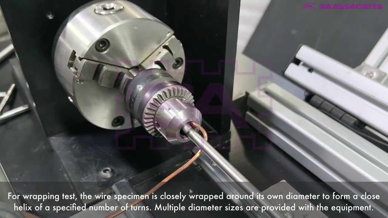 SA ASSOCIATES TORSION & WRAPPING TESTER FOR GI WIRE
