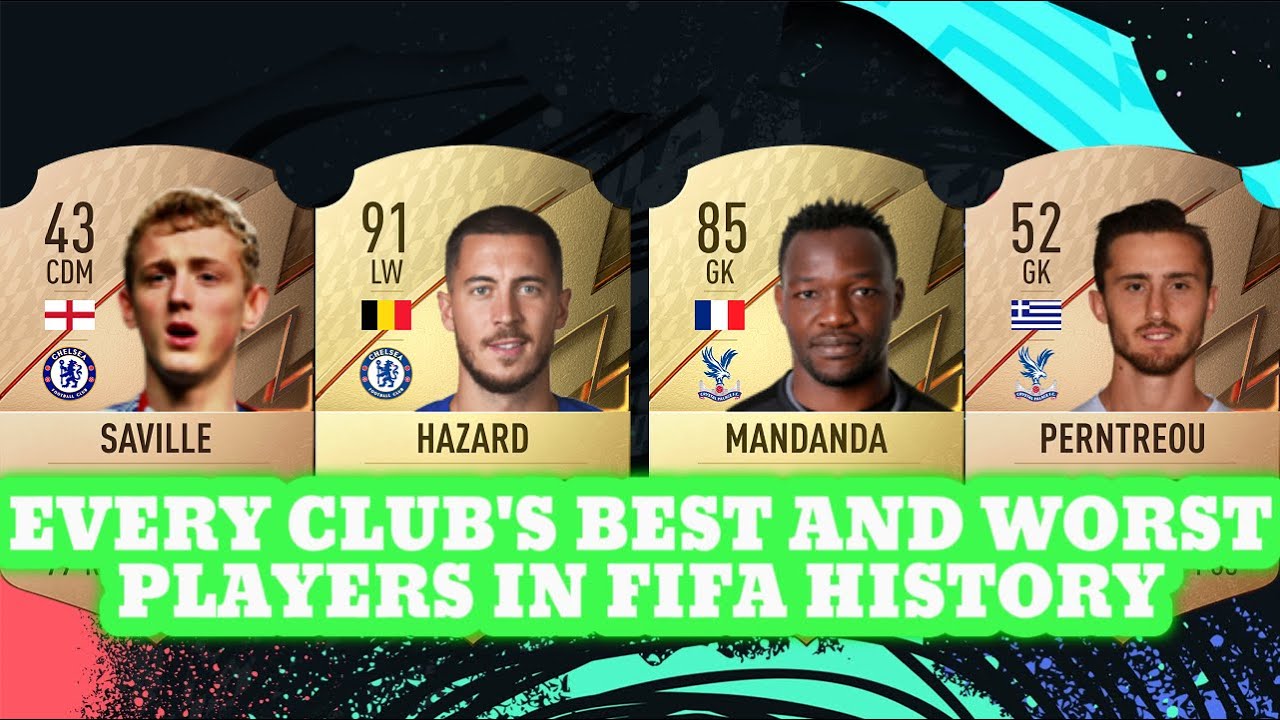 EVERY CLUB'S BEST AND WORST PLAYERS IN FIFA HISTORY #3