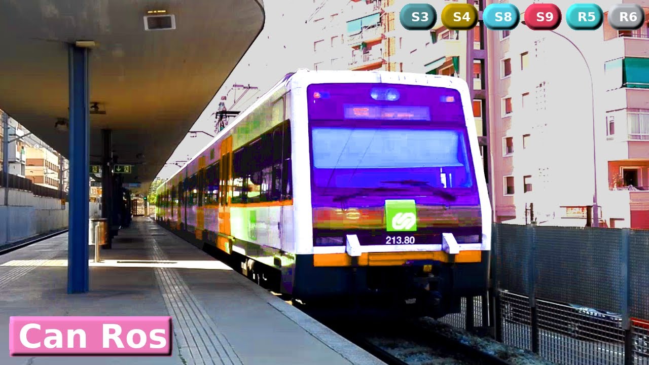 Can Ros S3 - S4 - S8 - S9 - R5 - R6 : FGC Барселона ( UT 213 )